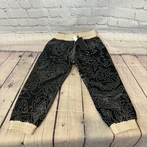 Little Bipsy Black Pattern Sweatpants
